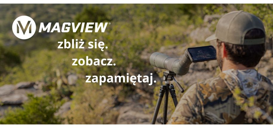 Magnetyczne nakładki MagView to Twój nowy wymiar digiscopingu!