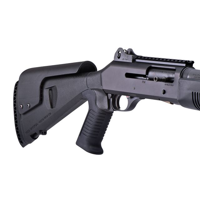 Mesa Tactical - Urbino Pistol Grip Stock for Ben M4 (Riser, Standard Butt, 12-GA, Black)