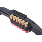 Mesa Tactical - SureShell Aluminum Carrier and Rail for Moss 500/590 (6-Shell, 12-GA, 4,75 in)