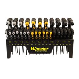 Wheeler - 30-częściowy zestaw wkrętaków sześciokątnych i torx SAE/metrycznych z rączką typu P