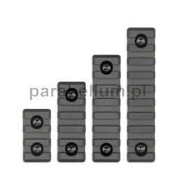 Szyna M-LOK 1913 Milspec Midwest Industries 5-rzędowa, aluminiowa | czarna