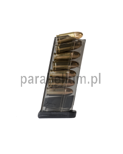 Elite Tactical (ETS) - magazynek do Glocka mod.  43 - 7NB 9MM , przydymiony