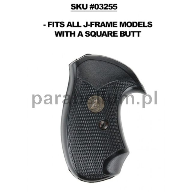 Pachmayr - S&W - Fits All J-Frame Models with Square Butt