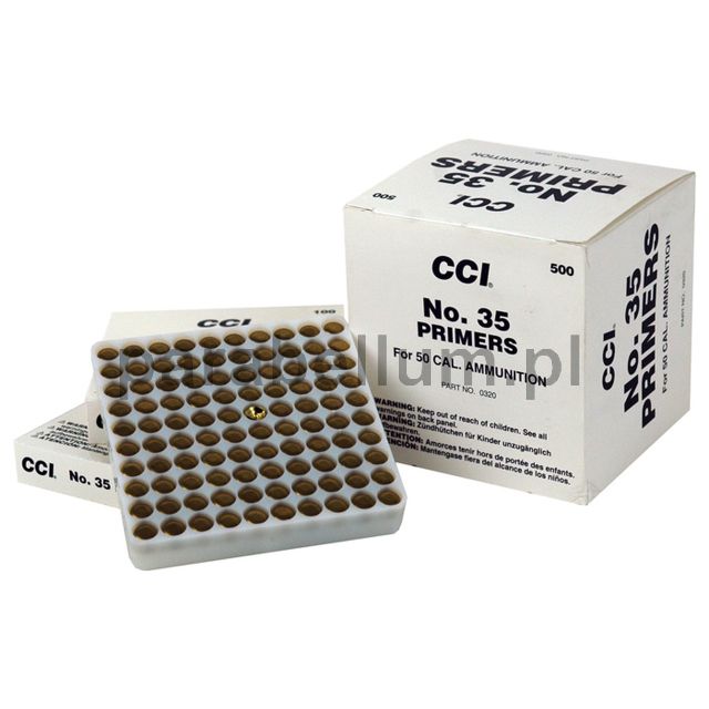 CCI - Spłonki karabinowe No.35 .50BMG/12,7, op. 100 sztuk