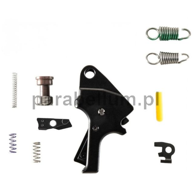 Mechanizm spustowy APEX Tactical Enhancement do pistoletu M&P M2.0, płaski, czarny