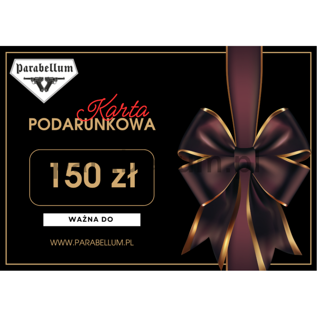 Karta podarunkowa o wartości 150 zł