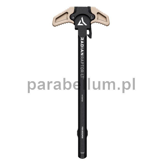 Rączka przeładowania Radian Raptor-LT do AR-15, obustronna, FDE