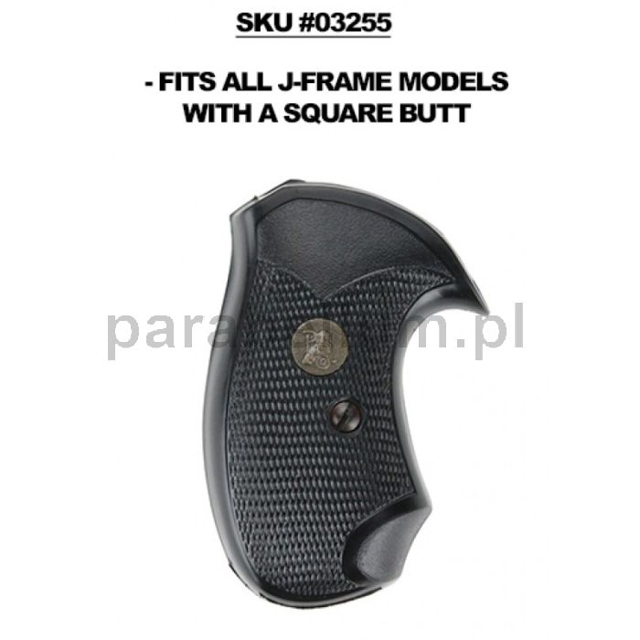 Pachmayr - S&W - Fits All J-Frame Models with Square Butt