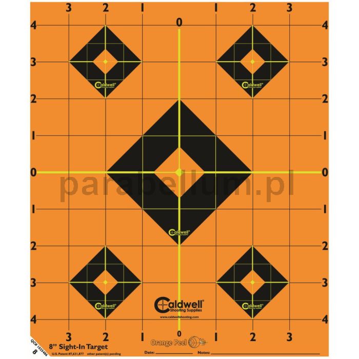 Tarcza strzelecka Caldwell BullsEye Target, rozmiar 8