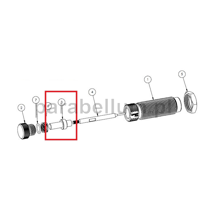 Lyman - Adapter do żerdzi pistoletowej matrycy PRO