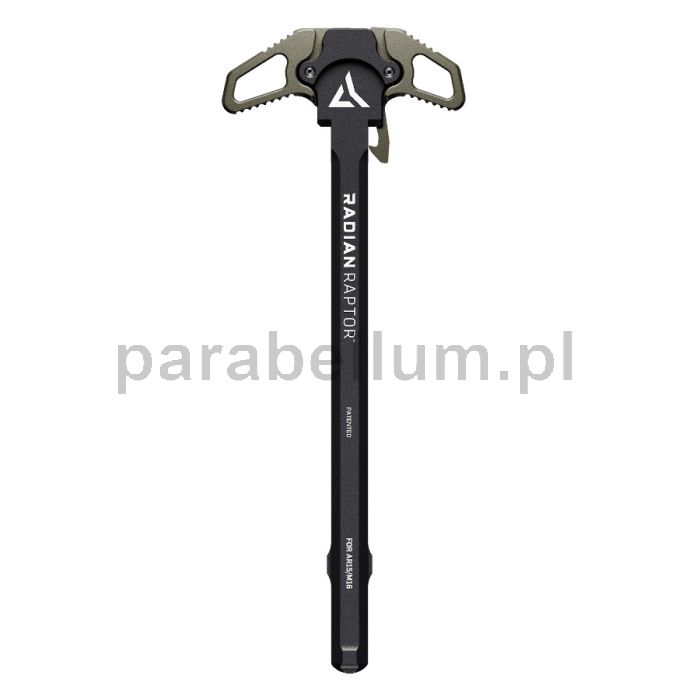 Rączka przeładowania Radian Raptor do AR-15, obustronna, Radian OD Green