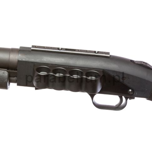 Mesa Tactical - SureShell Aluminum Carrier for Moss 500/590 (4-Shell, 12-GA)