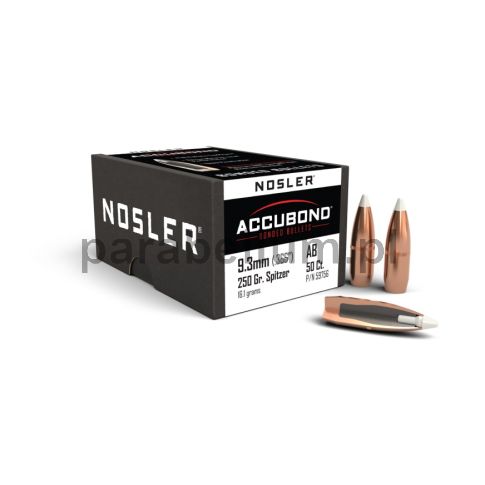  9.3mm (.366) Pociski Nosler