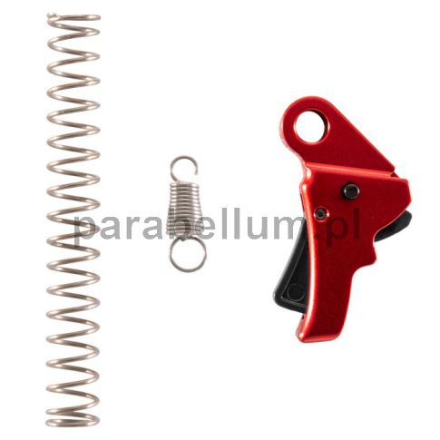 Mechanizm spustowy APEX Tactical Enhancement do pistoletu Hellcat, czerwony