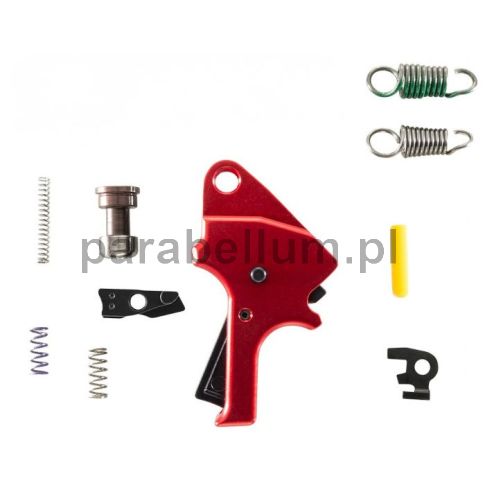 Mechanizm spustowy APEX Tactical Enhancement do pistoletu M&P M2.0, płaski, czerwony