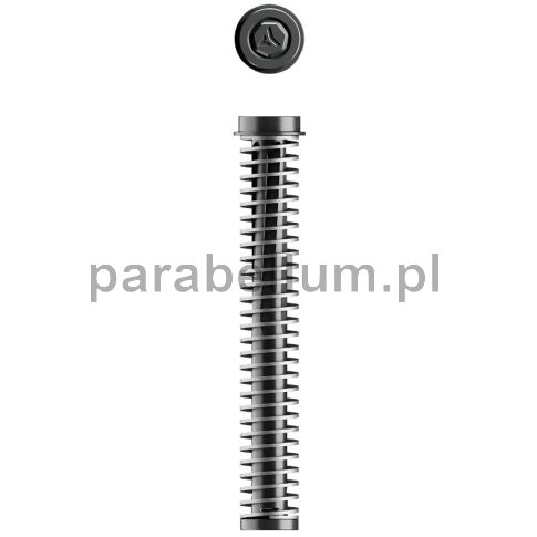 Żerdź sprężyny powrotnej Radian Compressor do Glock 19/19X/45, zestaw 3 sprężyn