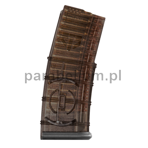 Elite Tactical (ETS) - magazynek do AR15, 30NB, z łącznikiem, przydymiony