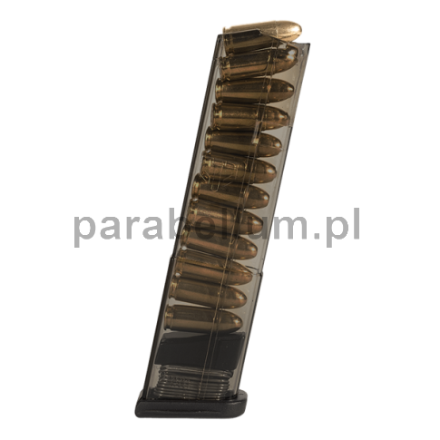 Elite Tactical (ETS) - magazynek do Glocka mod. 43 - 12NB 9MM , przydymiony