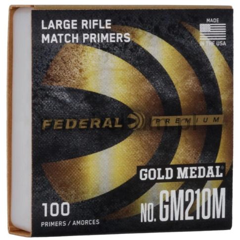 Federal GM210M - duża karabinowa Gold Medal op. 100 szt.