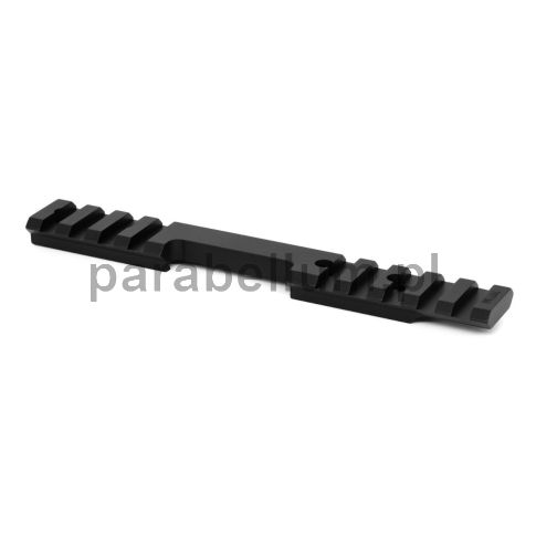 adapter szyny montazowej Warne 7T1XM, Tikka T1x rail, Picatinny Zero MOA, adapter 11 mm dovetail, Warne Mountain Tech, montaż do lunety Tikka, STANAG, aluminium 7075, szyna do Tikka, rail mount rimfire
