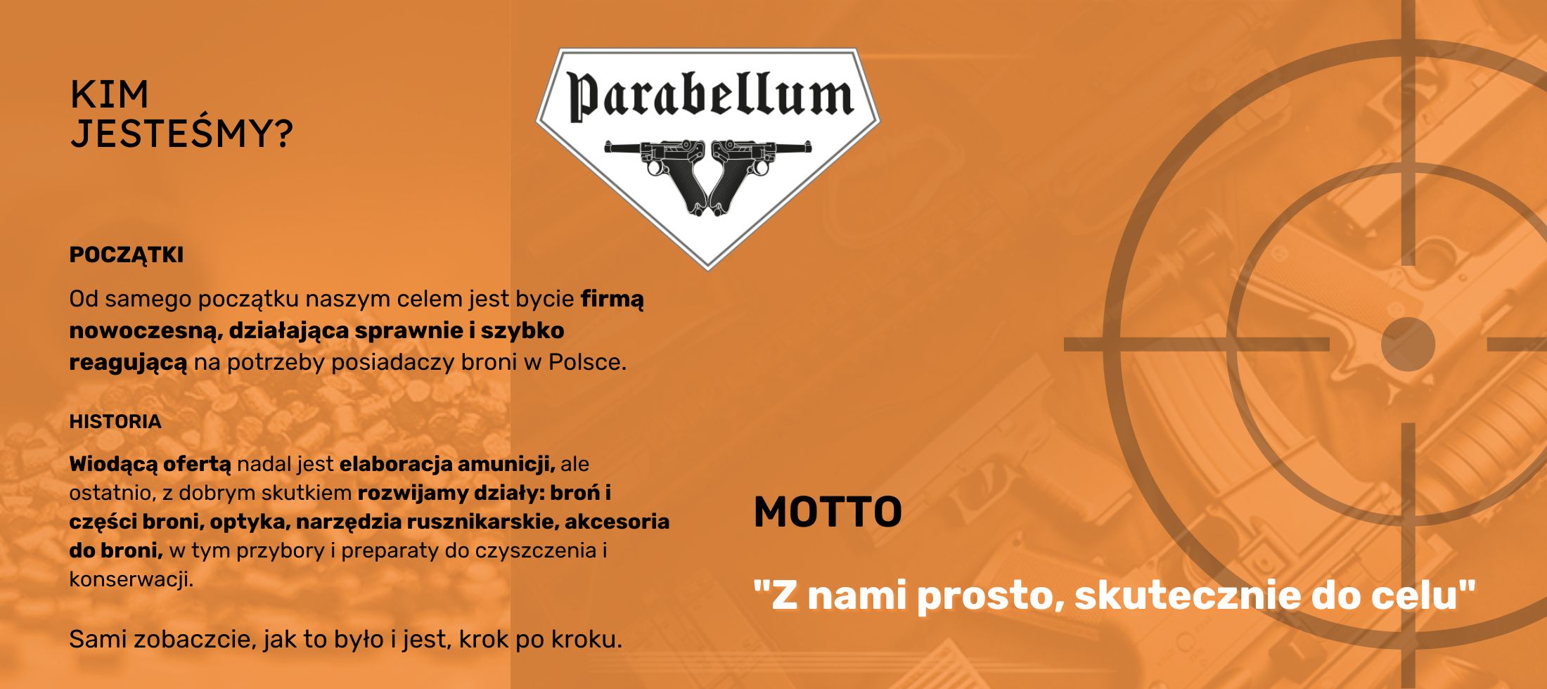 parabellum - sklep, akcesoria strzeleckie, narzędzia do elaboracji, broń, części broni, optyka, luneta do AR, kolimator, przyrządy celownicze