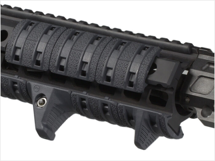 Ergonomiczna niskoprofilowa konstrukcja Magpul Hand Stop XTM - trwałe oparcie dłoni Magpul Hand Stop Kit XTM niskoprofilowa konstrukcja