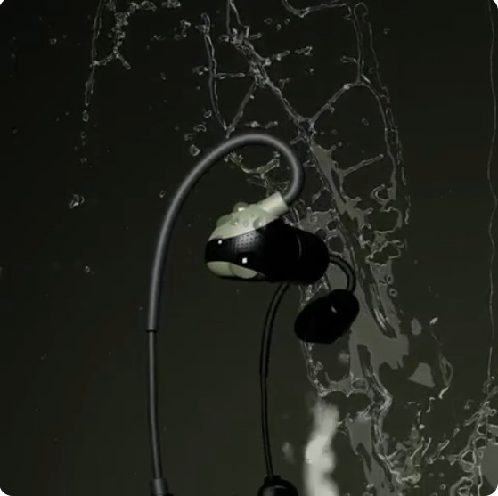 dokanałowe ochronniki słuchu ISOTunes Advanced 2.0 ISOtunes ADVANCE 2.0, słuchawki ochronne, ochrona słuchu, Bluetooth, Tactical Sound Control, SafeMax, słuchawki do pracy, słuchawki z mikrofonem, słuchawki IP67, ochrona słuchu profesjonalna