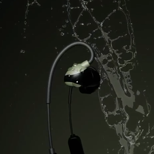 dokanałowe ochronniki słuchu ISOTunes Advanced 2.0 ISOtunes ADVANCE 2.0, słuchawki ochronne, ochrona słuchu, Bluetooth, Tactical Sound Control, SafeMax, słuchawki do pracy, słuchawki z mikrofonem, słuchawki IP67, ochrona słuchu profesjonalna