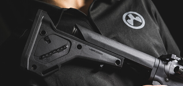 kolba montowana na stałe, kolba regulowana Magpul