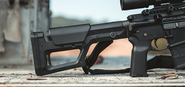 Stała kolba precyzyjna z regulacją narzędziową, kolba Magpul Precision