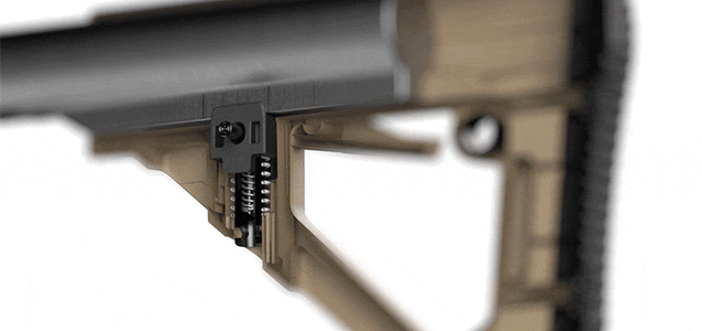 metoda pasywnego napięcia w kolbach regulowanych, regulowana kolba Magpul