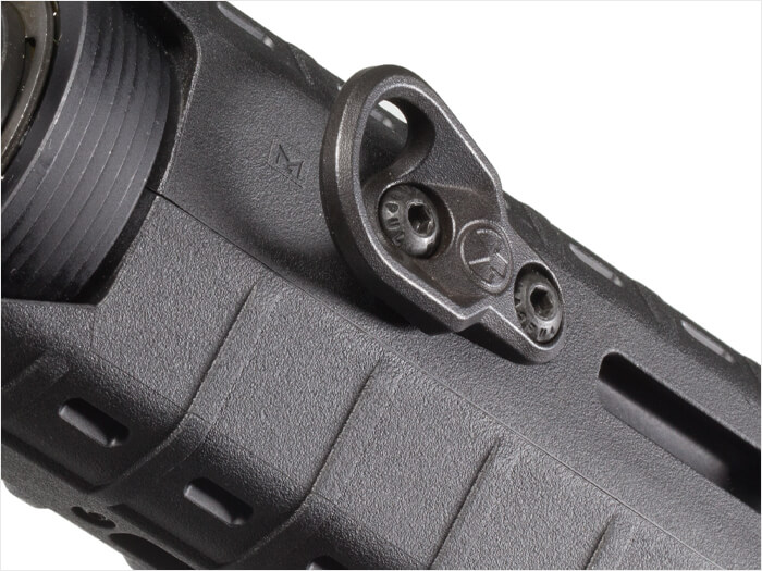 montaż zawieszenia Magpul M-LOC Paraclip w kolorze czarnym