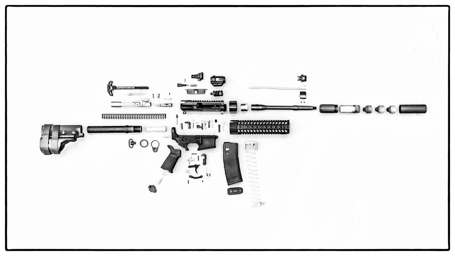 Schemat AR-15
