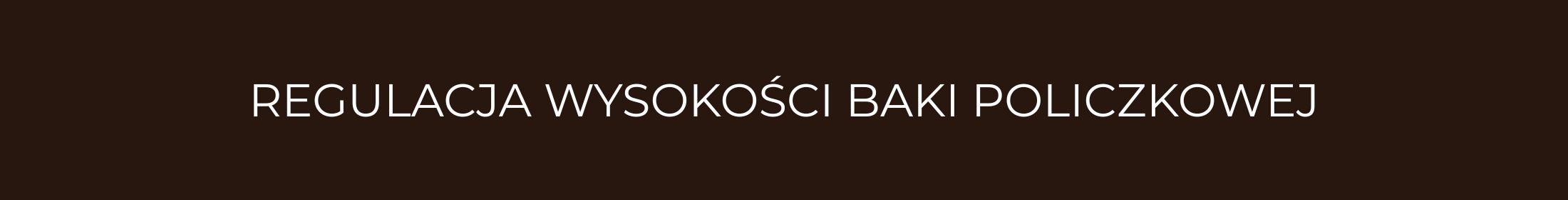 regulacja wysokości baki policzkowej