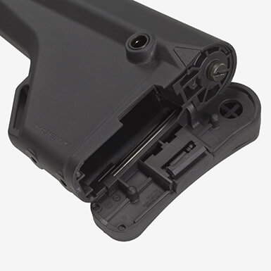 schowek w kolbie, kolba Magpul