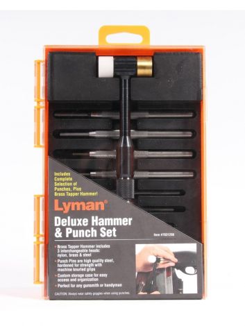 Lyman Deluxe Hammer And Punch Set - młotek rusznikarski z zestawem pobijaków 